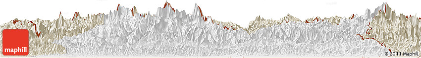 Classic Style Horizon Map of East