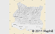 Classic Style Map of East, single color outside