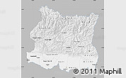 Gray Map of East, single color outside