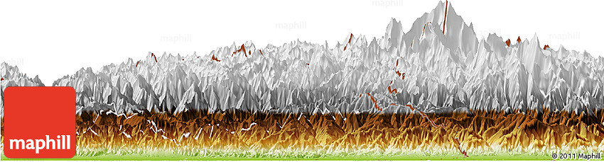 Physical Horizon Map of Mechi
