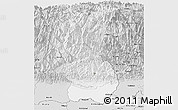 Silver Style Panoramic Map of Mechi