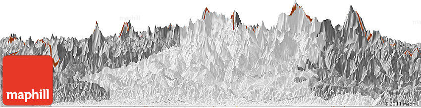 Gray Horizon Map of Sagarmath Gray Horizon Map of Sagarmath
