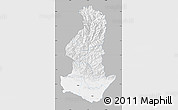 Gray Map of Sagarmath, single color outside