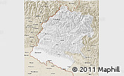 Classic Style 3D Map of Far West
