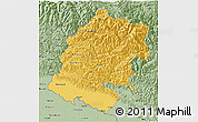 Savanna Style 3D Map of Far West