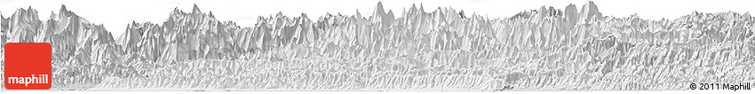 Silver Style Horizon Map of Far West