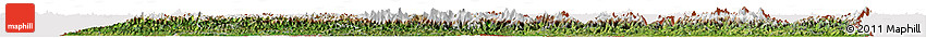 Satellite Horizon Map of Nepal, cropped outside
