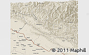 Shaded Relief 3D Map of Bheri