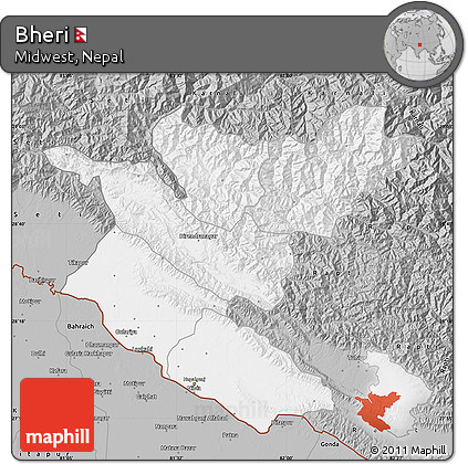 Gray Map of Bheri