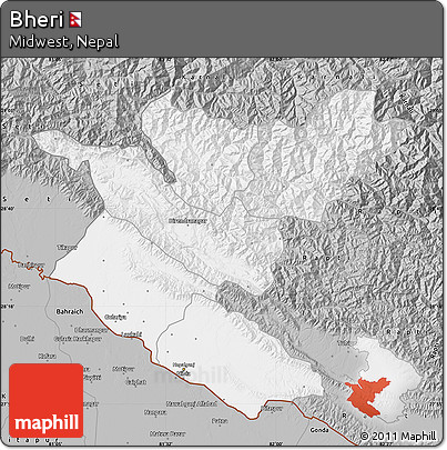 Gray Map of Bheri