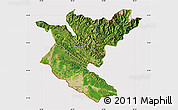 Satellite Map of Bheri, cropped outside