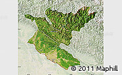 Satellite Map of Bheri, lighten