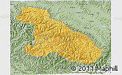 Savanna Style 3D Map of Karnali