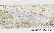 Classic Style Panoramic Map of Karnali