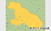 Savanna Style Simple Map of Karnali