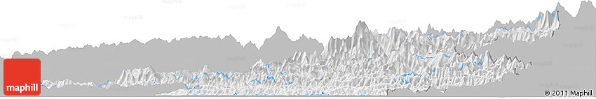 Gray Horizon Map of Rapti, single color outside