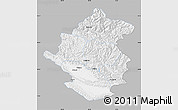 Gray Map of Rapti, single color outside