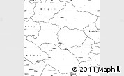 Blank Simple Map of Rapti