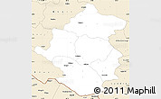 Classic Style Simple Map of Rapti