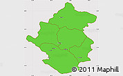 Political Simple Map of Rapti, cropped outside