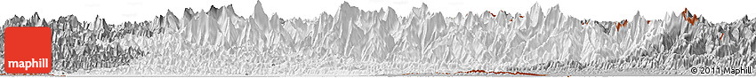 Gray Horizon Map of West