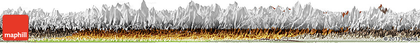 Physical Horizon Map of West, semi-desaturated