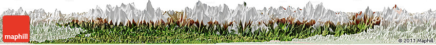 Satellite Horizon Map of West, lighten