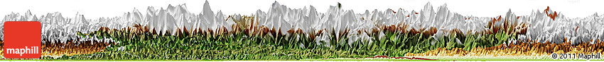 Satellite Horizon Map of West, physical outside