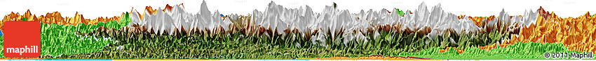 Satellite Horizon Map of West, political outside