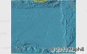 Satellite 3D Map of Netherlands Antilles