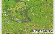 Satellite Map of Gelderland