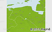 Physical 3D Map of Groningen