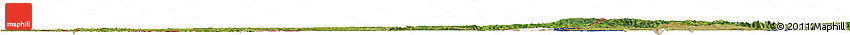 Flag Horizon Map of Netherlands, satellite outside, bathymetry sea, flag aligned to the middle