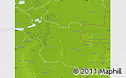 Physical Map of Overijssel