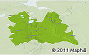 Physical 3D Map of Utrecht, lighten