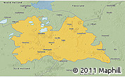 Savanna Style 3D Map of Utrecht