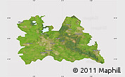 Satellite Map of Utrecht, cropped outside