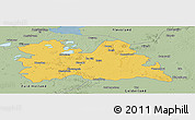 Savanna Style Panoramic Map of Utrecht