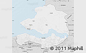 Silver Style Map of Zeeland