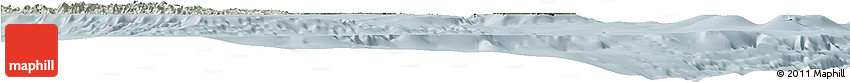Satellite Horizon Map of Îles Loyauté, lighten