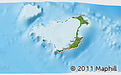 Satellite 3D Map of Ouvéa, shaded relief outside