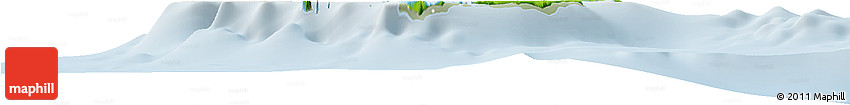 Physical Horizon Map of Ouvéa, lighten