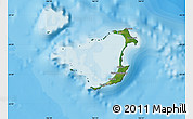 Satellite Map of Ouvéa, political outside