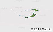 Satellite Panoramic Map of Ouvéa, cropped outside