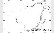 Blank Simple Map of Ouvéa