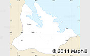 Classic Style Simple Map of Canala