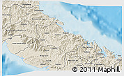 Shaded Relief 3D Map of Houaïlou
