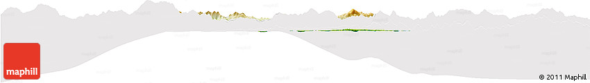 Physical Horizon Map of Houaïlou, cropped outside