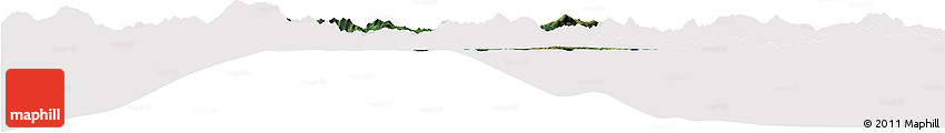 Satellite Horizon Map of Houaïlou, cropped outside