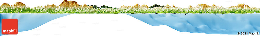 Satellite Horizon Map of Houaïlou, physical outside Satellite Horizon Map of Houaïlou, physical outside